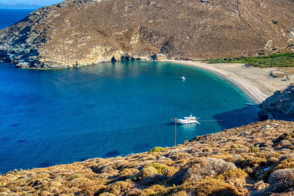 The 5 most popular beaches of Andros